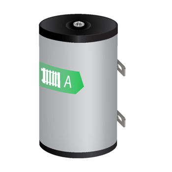 SUS304 25 liter buffertank Nexus (2 aansluitingen).png