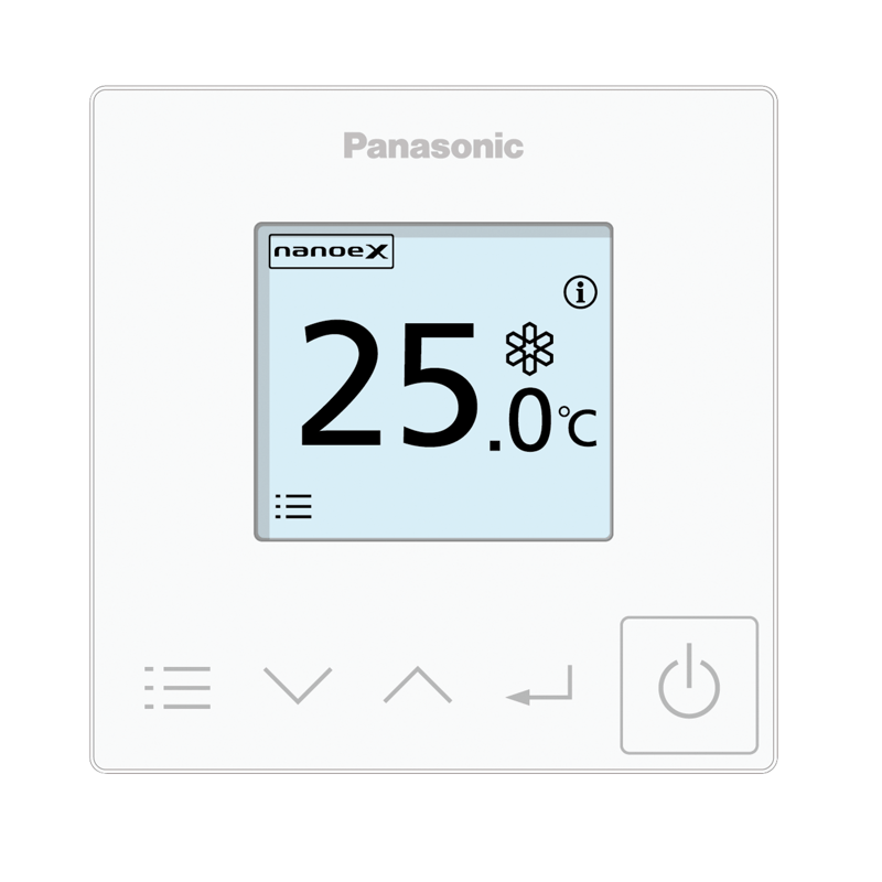 Panasonic bediening airco wit CZ-RTC6W.png