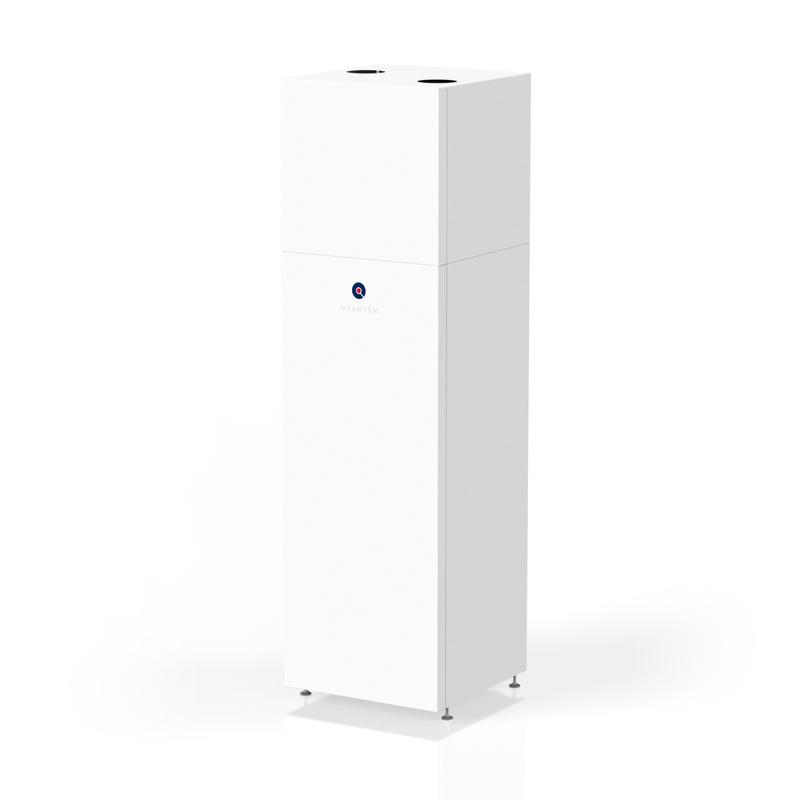 Qvantum QE 4 kW ventilatielucht/water warmtepomp - QE-4 - Hoofdafbeelding - DHPS